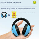 Protetor Auricular Infantil Dobrável Anti-Ruído – 1 peça