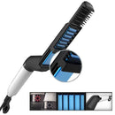 Escova Alisadora Masculina 2 em 1 — Cabelo e Barba Bivolt
