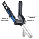 Escova Alisadora Masculina 2 em 1 — Cabelo e Barba Bivolt