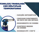 Maçarico Culinário Profissional Recarregável – Até 1300°C