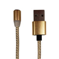 Cabo Carregador Magnético 3 em 1 – iPhone, Micro USB e Type-C