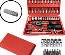 Kit de Ferramentas com 46 Peças e Maleta Reforçada