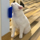 Massageador/Coçador de Quina para Gatos com Catnip