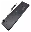 Teclado USB ABNT2 com Fio – Ergonômico, Silencioso e Resistente