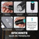 Mini Pistola de Pregos Portátil p/ Concreto e Metal