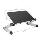 Suporte Dobrável de Alumínio para Notebook – Antiderrapante, Ergonômico e Portátil