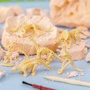 Kit Educativo de Escavação de Fóssil de Dinossauro – Modelo para Montar
