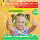 Protetor Auricular Infantil ZOHAN – Redução de Ruído 25dB | Ideal para Autismo, Leitura e Sono