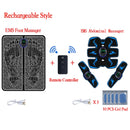 Massageador Elétrico EMS para Pés com Controle Remoto