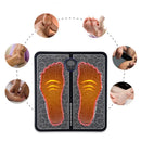 Massageador Elétrico EMS para Pés com Controle Remoto