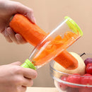 Descascador de Frutas/Legumes com Reservatório e Lâmina Inox