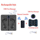 Massageador Elétrico EMS para Pés com Controle Remoto