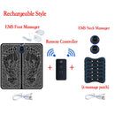 Massageador Elétrico EMS para Pés com Controle Remoto