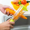 Descascador de Frutas/Legumes com Reservatório e Lâmina Inox