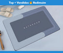 Tapete Absorvente Multifuncional Antiderrapante – 100% Algodão